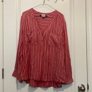 Bandolino Red Blouse